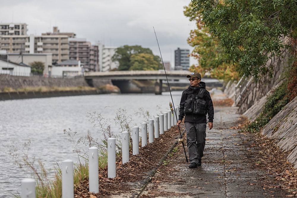 今回紹介した力武さんの釣り方は福岡県の御笠川で磨き上げた理論。他の県の似たようなエリアでどれだけ通用するのかも試してみたいと今後について語ってくれた。