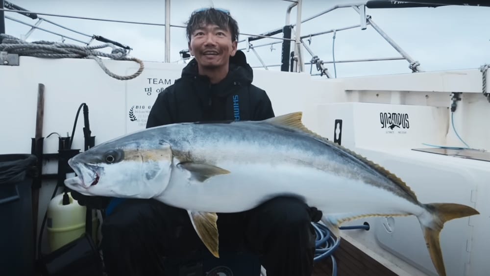 ヒットは多数あり、キャッチした今回の最大魚は132cm・19kgのヒラマサだった。