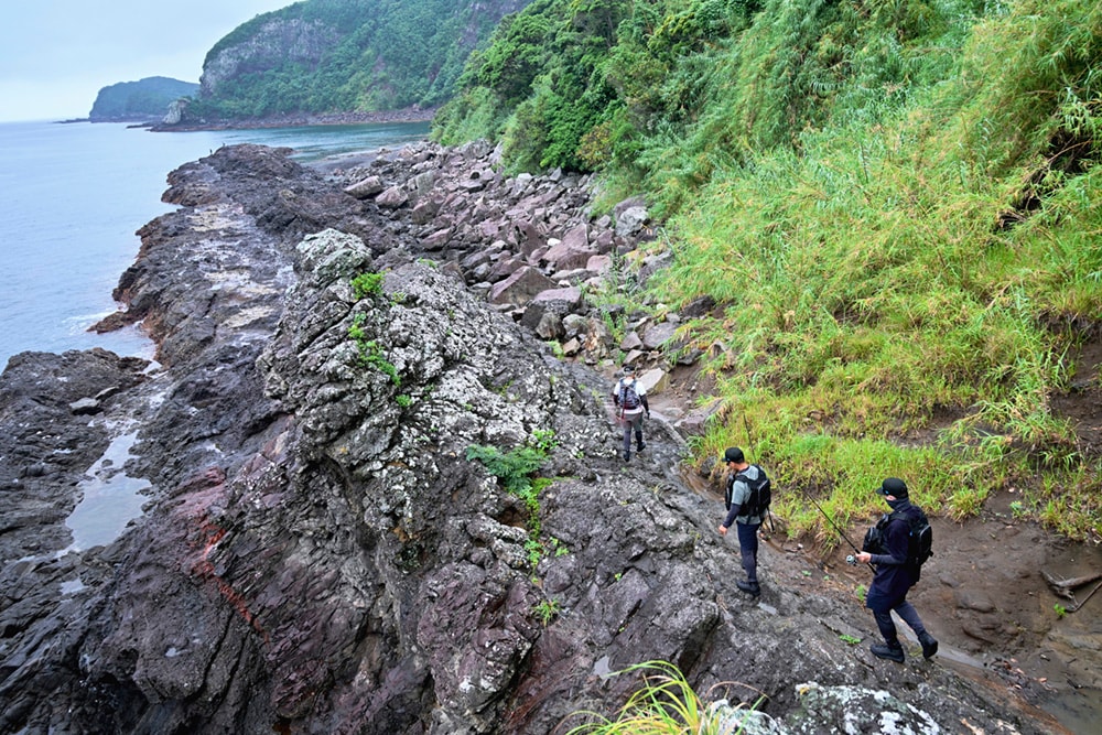 その後、ポイントを移動した先で、今度は竹森さんがアタリを捉えます。