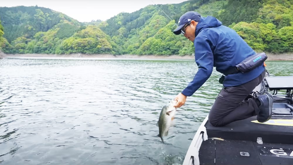 釣り方を修正して50cmアップをキャッチ！