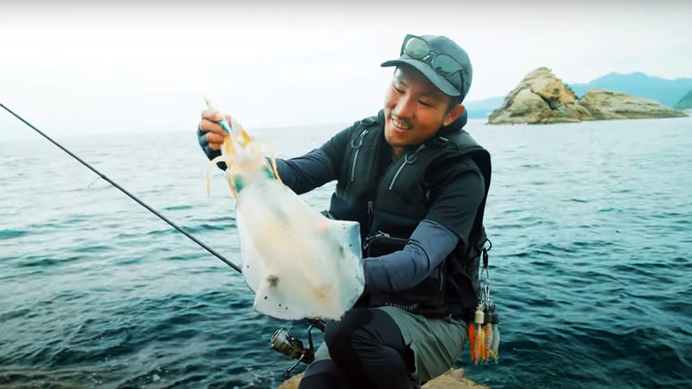 時合に突入し、デカイカの乱舞がはじまる。