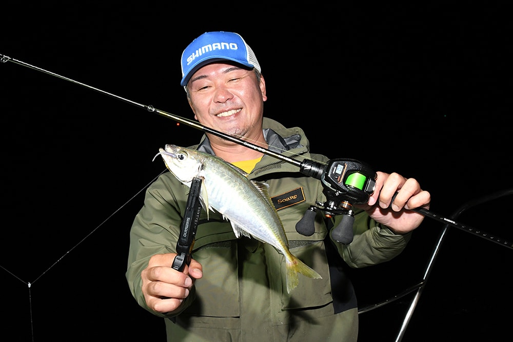 ベイトに持ち替えてグッドサイズを攻略