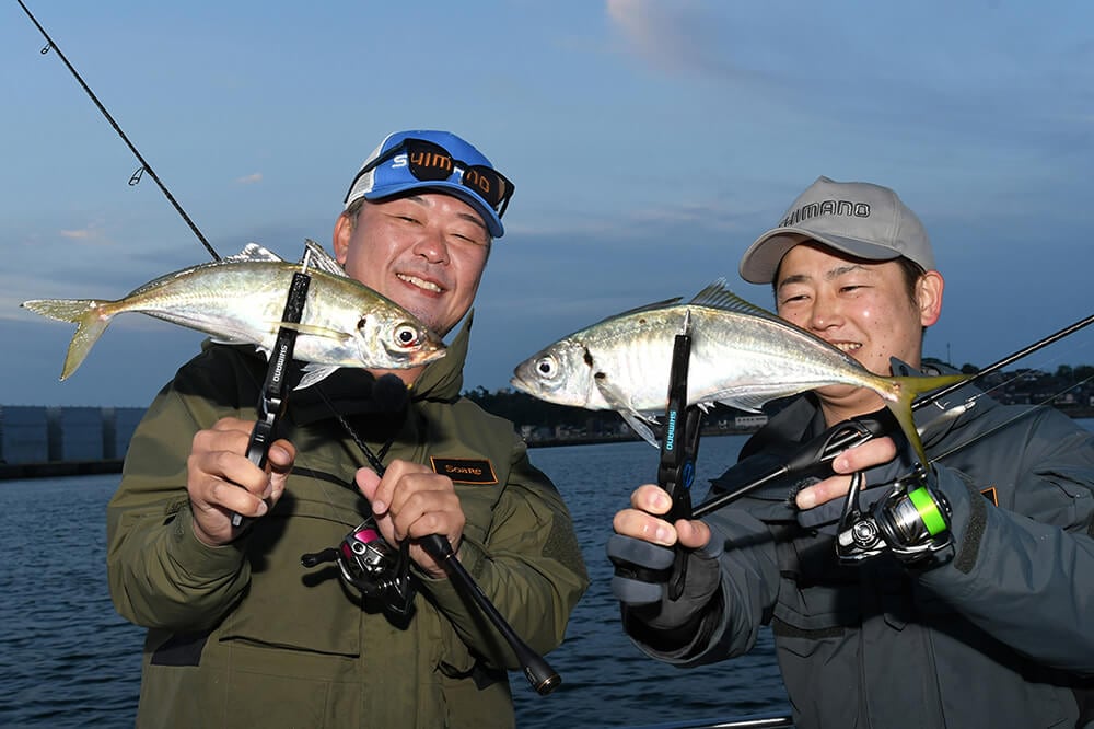 尺オーバーのダブルヒット! 尺オーバーのダブルヒット!