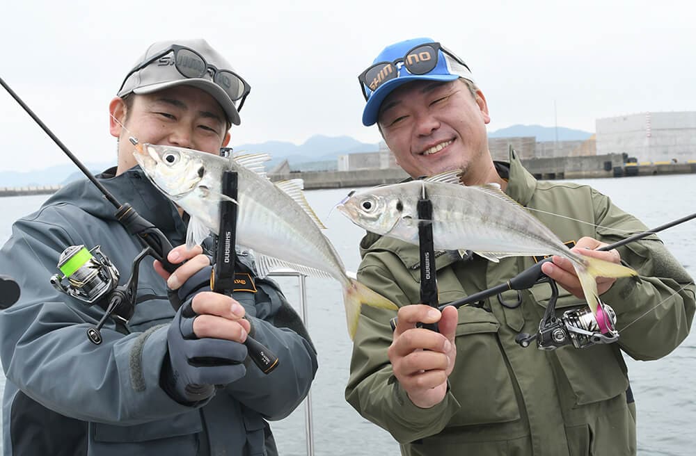 明るくなってからもグッドサイズがコンスタントに釣れた 明るくなってからもグッドサイズがコンスタントに釣れた