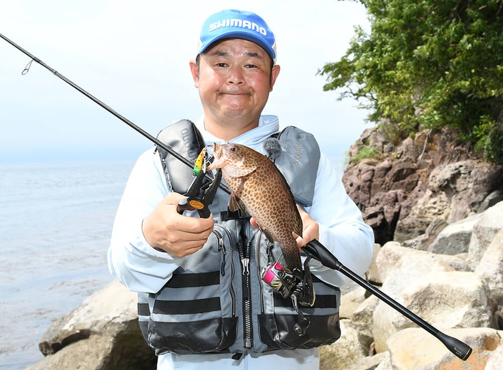 いいサイズの根魚とのファイトでも不安なし いいサイズの根魚とのファイトでも不安なし