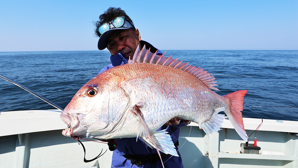 フォースマスター300は予想よりもパワーがあり、安心してファイトが出来たという。