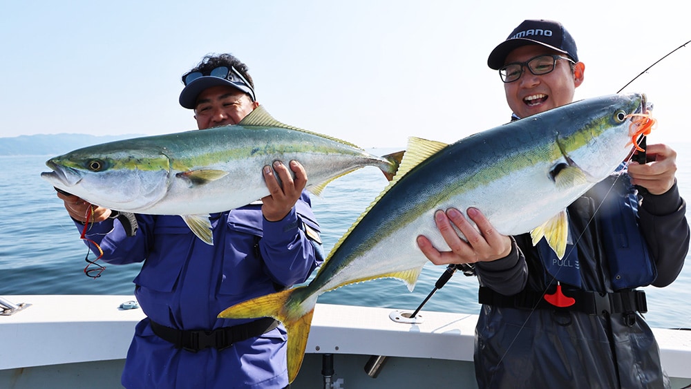 その後も、富所さん、赤澤さんはヒットを連発。フォースマスター300DHの性能の高さを実証！