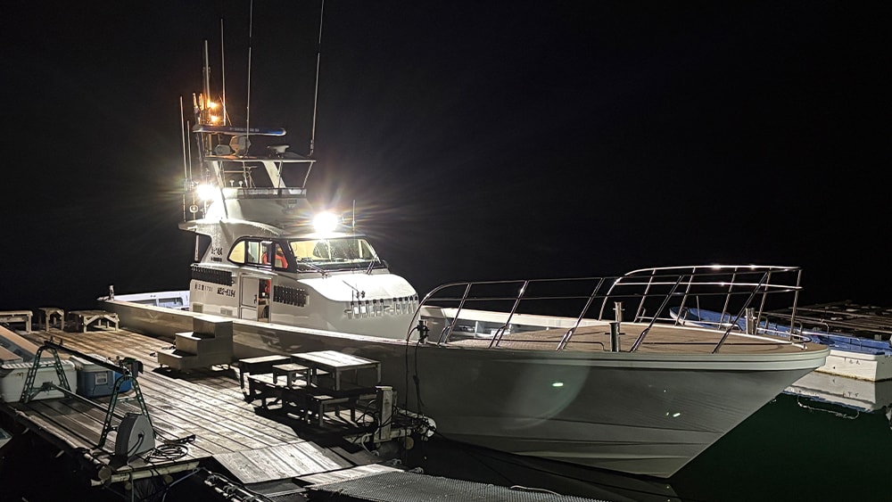 撮影協力 三重県志摩沖釣り船 ほっぺ毛丸