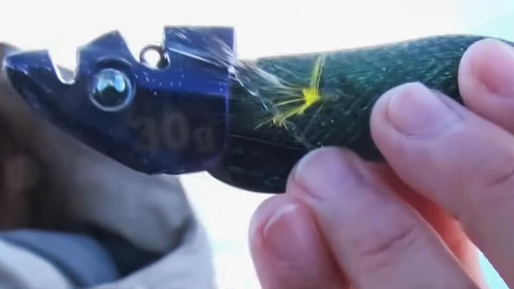 潮が良い感じに動いてきた。自ずとシンカーも重くなっていく。