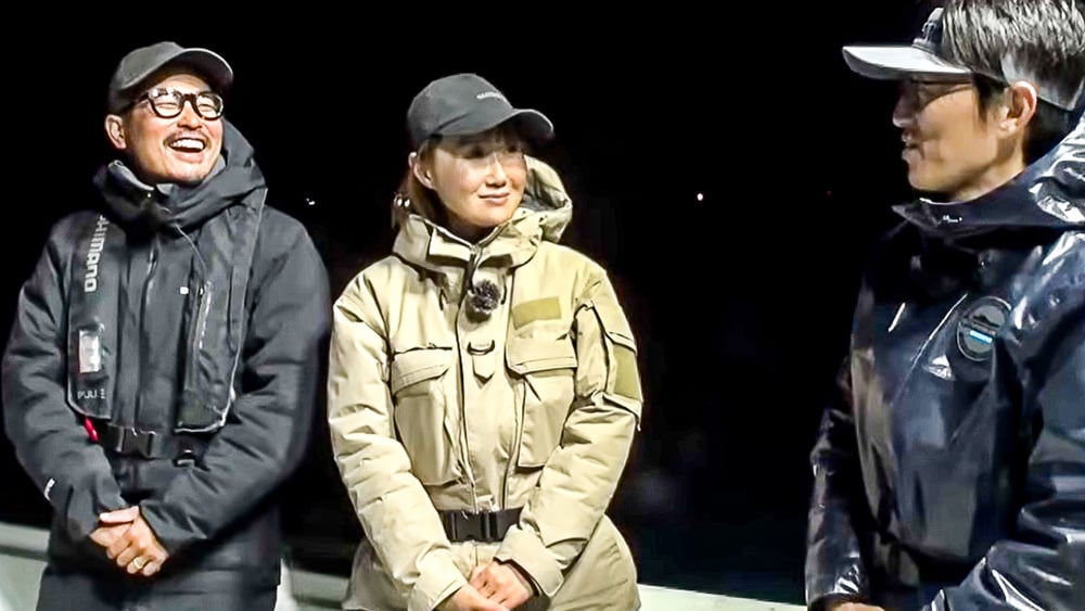 タフコンディションで、全員キャッチとはならなかったが、それでもあれこれ考え、なかなか乗らないアオリイカに興奮して楽しんだメンバー。大型アオリイカの釣果は翌日に持ち越された。