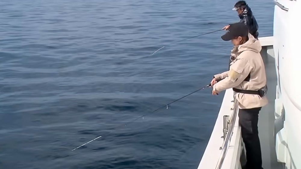 最後の最後まで、皆は諦めずにシャクリ＆ステイを繰り返した。