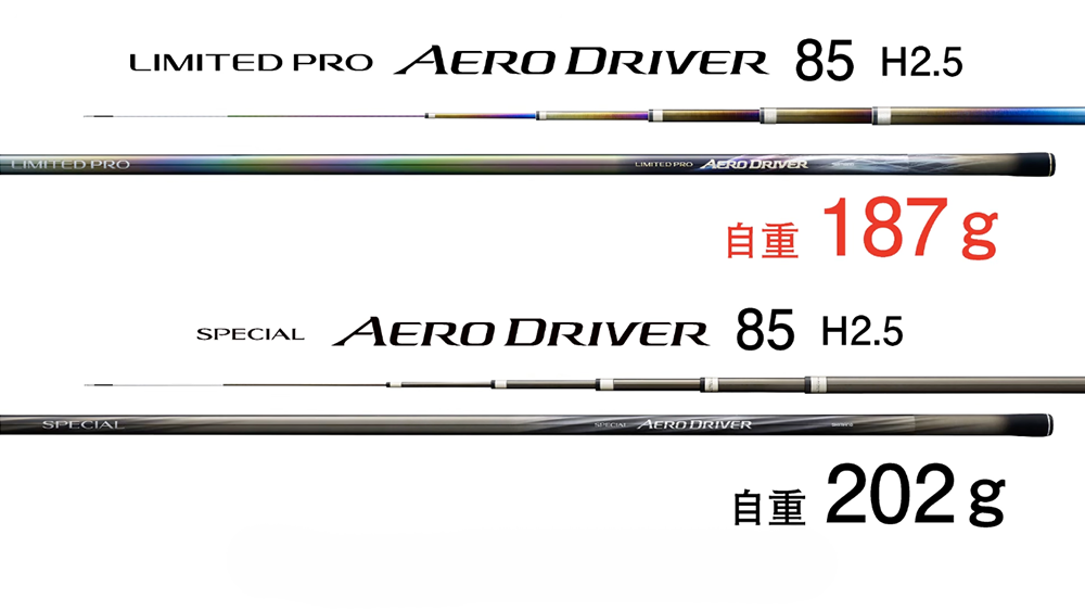 また、85モデルを作り込んだ猿渡さんも軽さについて語る。