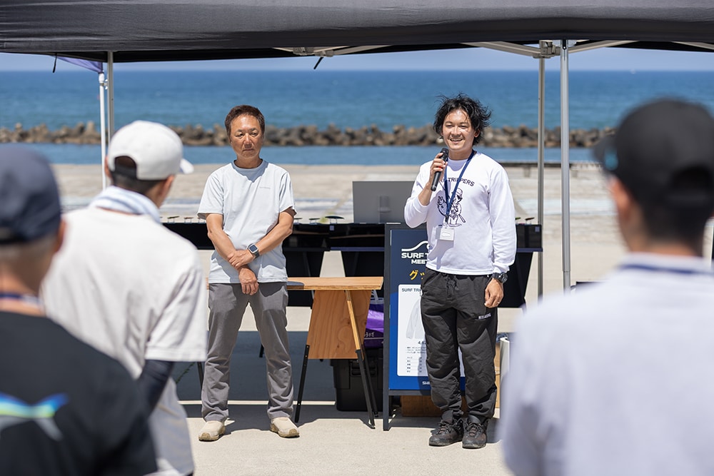 この素晴らしいイベントが無事に終えられたことへの感謝とともに、全国の実力者たちの釣りを間近で見て、改めて自分にとっても大きな刺激になり、勉強になったと、熱い感想を語ってくださいました。