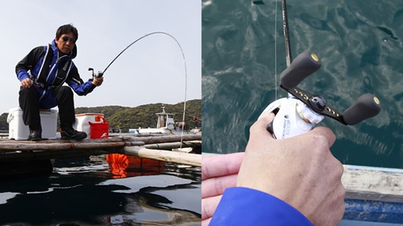スポーツ/アウトドア片軸リール 石鯛釣り