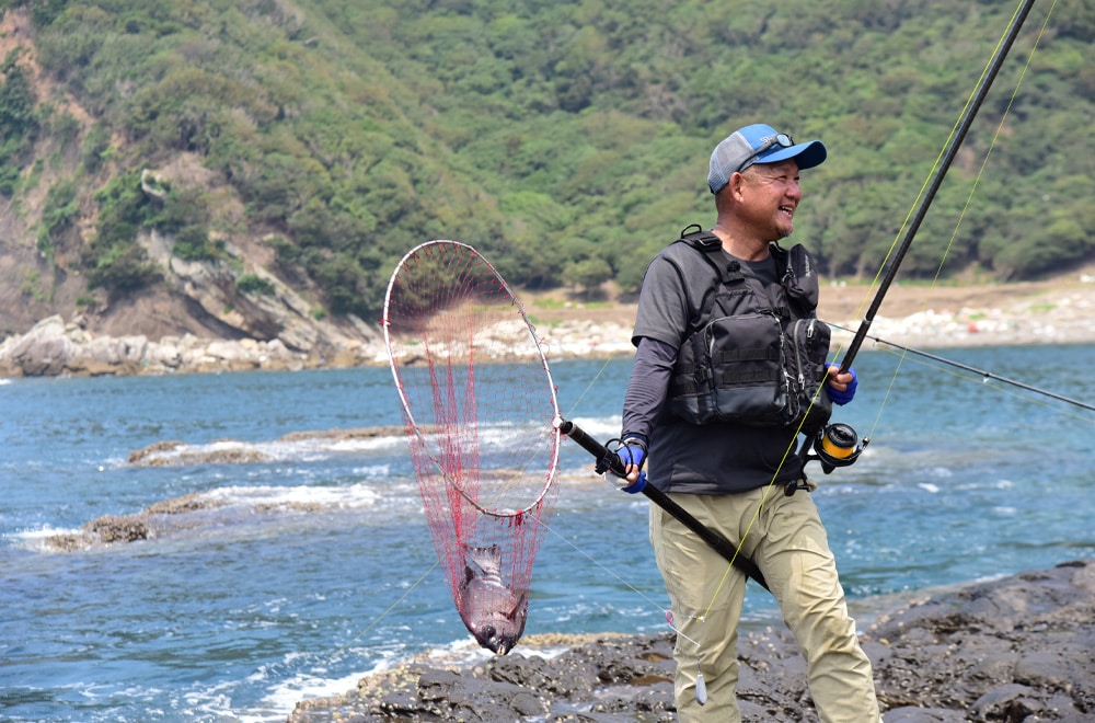 「未知の釣りなので、ボウズも覚悟していました。投げ釣りの新しい対象魚が増えましたね！」