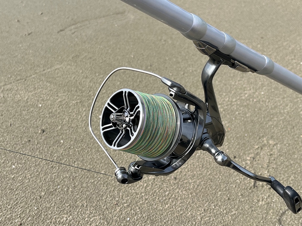 満潮いっぱいからの竿出しだったので、どんどん潮が下げるのが目に見えてわかります。