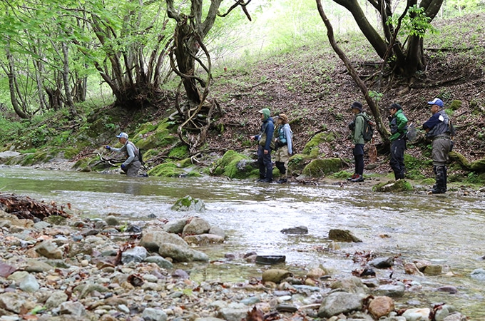 今回は栃木県のおじか・きぬ漁協が主催する『三依テンカラ交流会』にお邪魔しました。