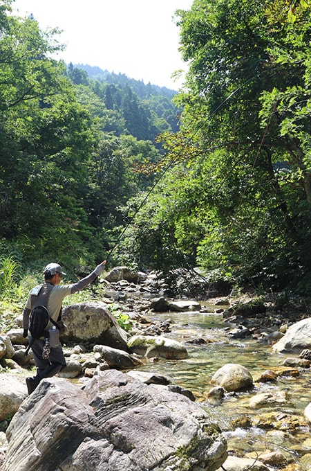 イワナは喰ってくるものの型が伸びない。尺イワナよ、何処へ……。
