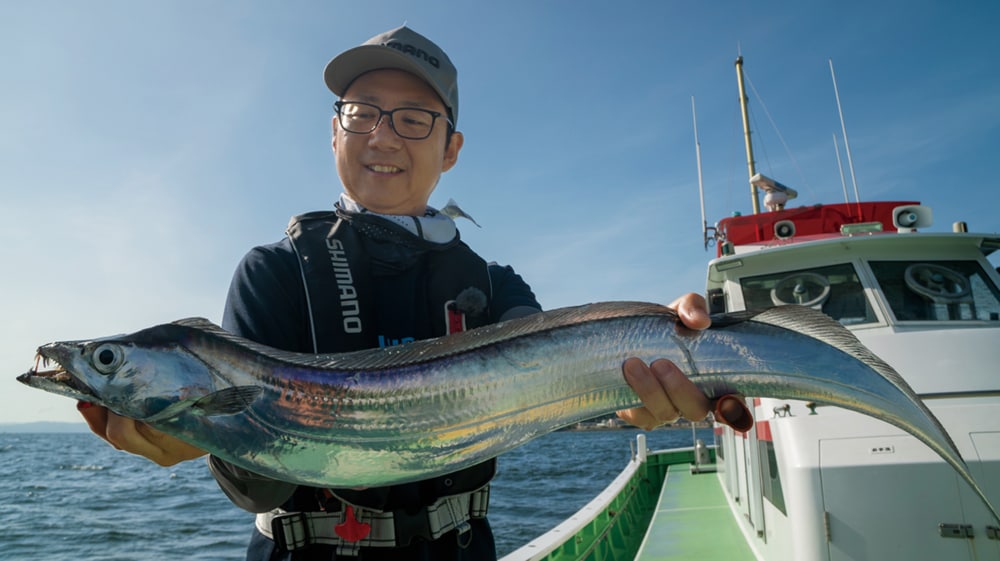 イメージの解像度を上げる。東京湾テンヤタチウオ進化形。