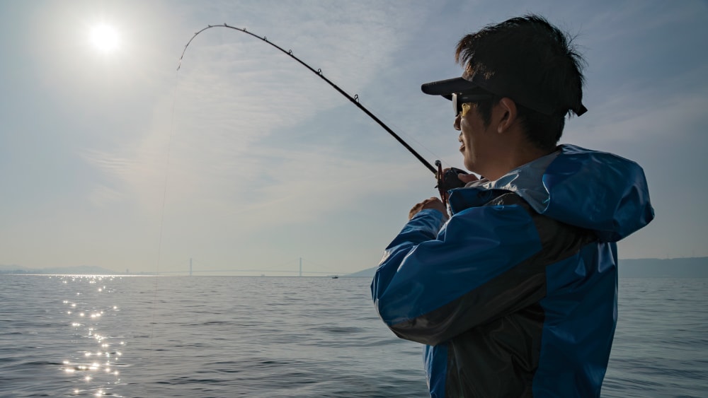 5時出船。かんたまと呼ばれるポイントからスタート。水深は10m前後から20m台と幅広い