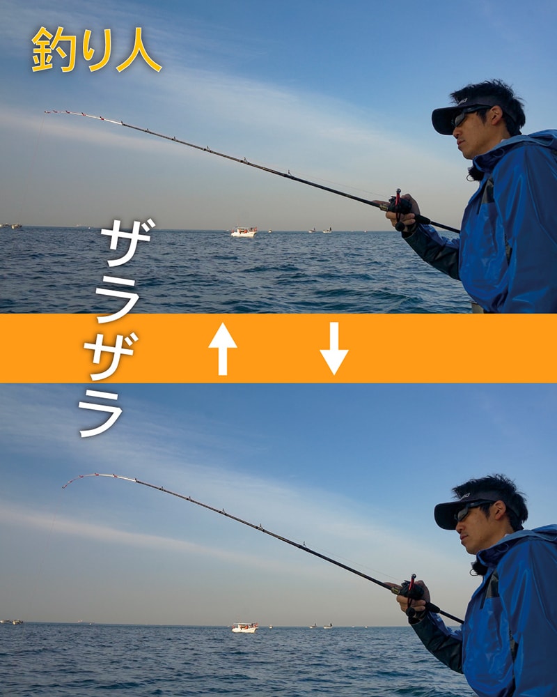 ① タコが乗っていないとき