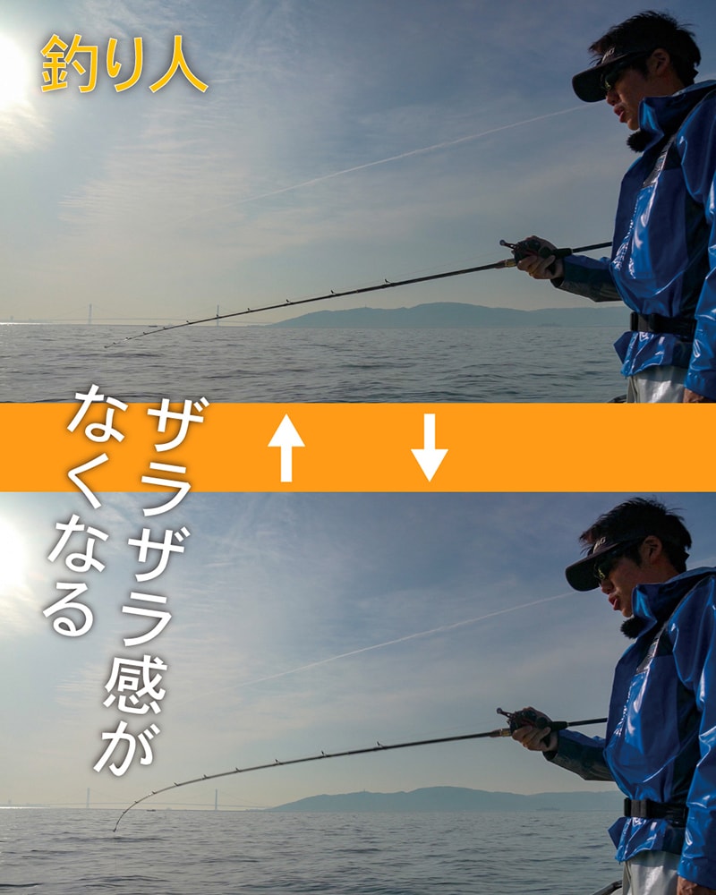 ② タコが乗ると……