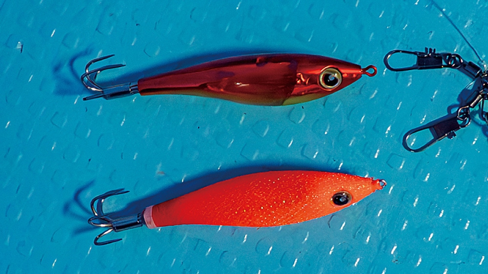 潮が緩い時はスッテ＆スッテ