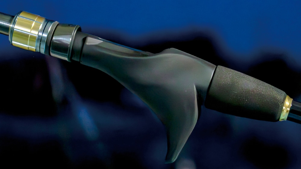 左右共用、安定性と操作性を高め疲労を軽減するXシートデュアルガングリップ