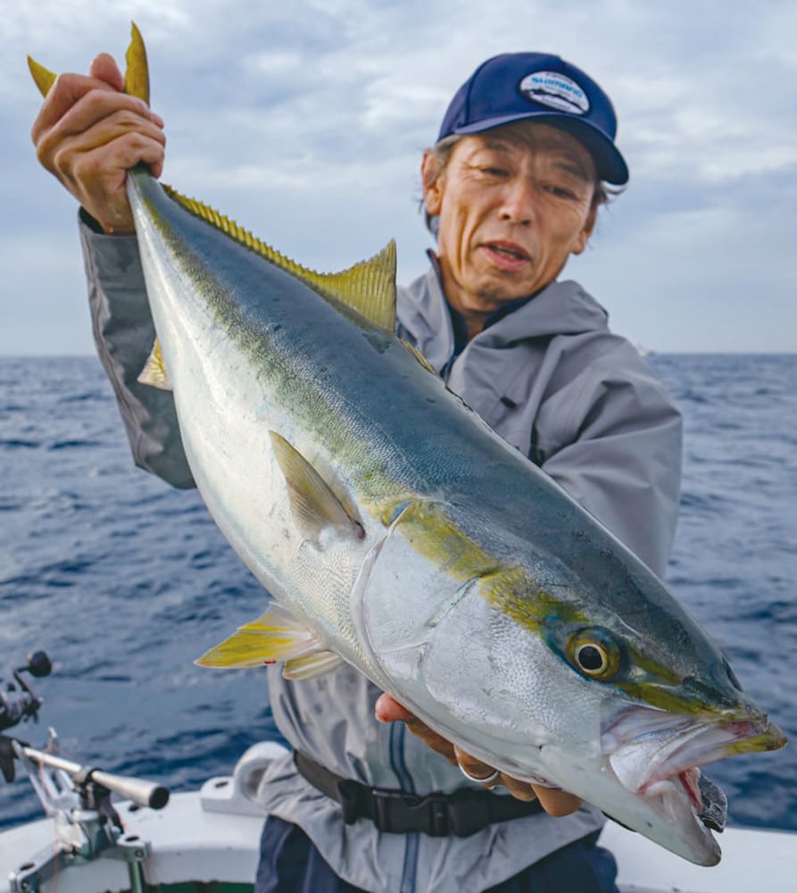 コンディションがよく存分に引きを楽しませてくれたワラサ