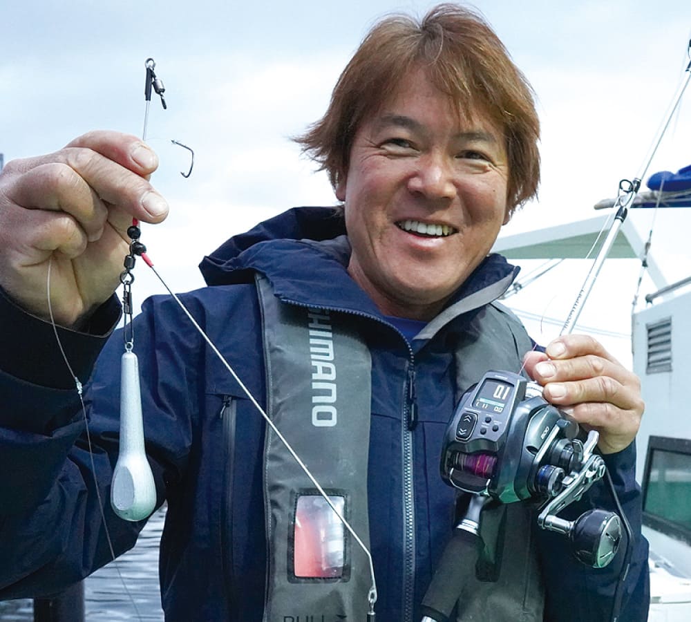 今春の東京湾はテンヤ、テンビンともに大型が釣れ続いている 