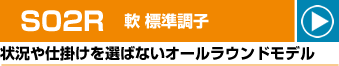 S02R 軟 標準調子 状況や仕掛けを選ばないオールラウンドモデル