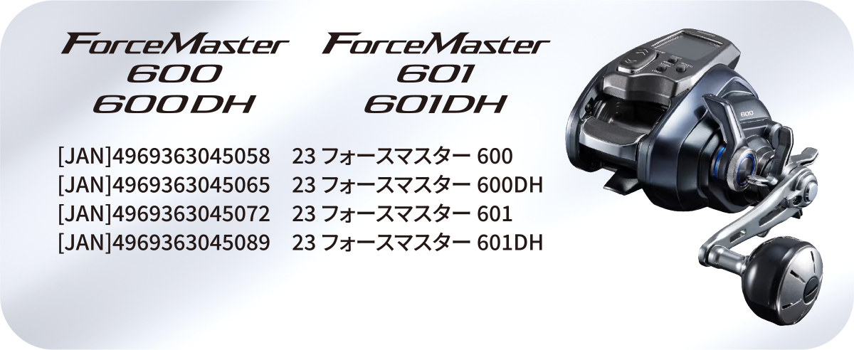 ForceMaster 600 600DH ForceMaster 601 601DH