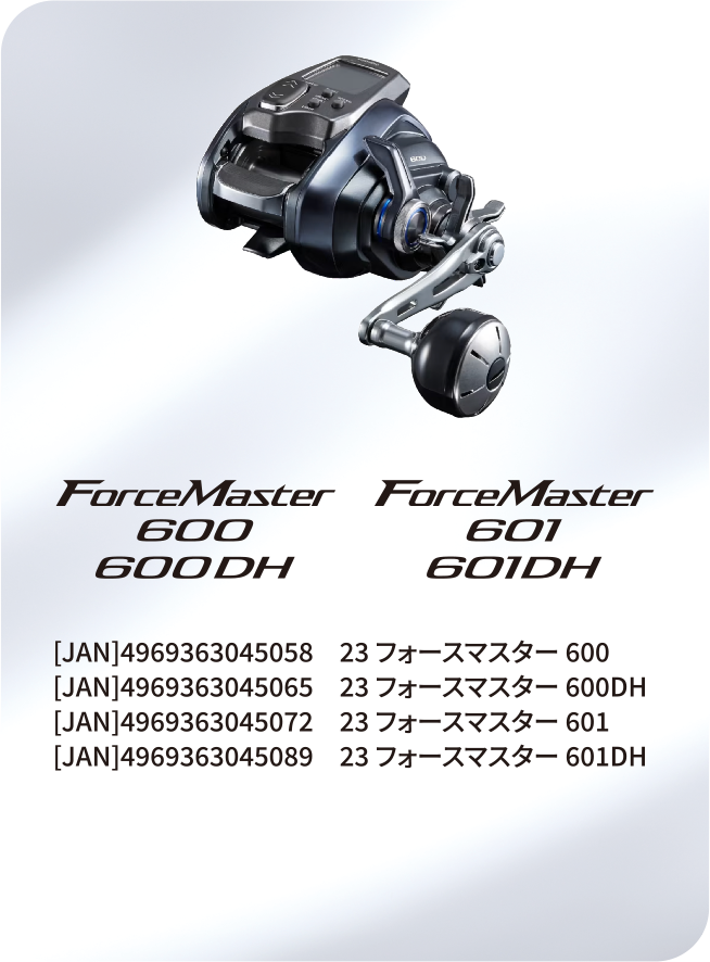 ForceMaster 600 600DH ForceMaster 601 601DH