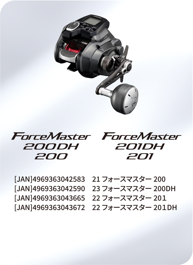ForceMaster 200DH 200 ForceMaster 201DH 201