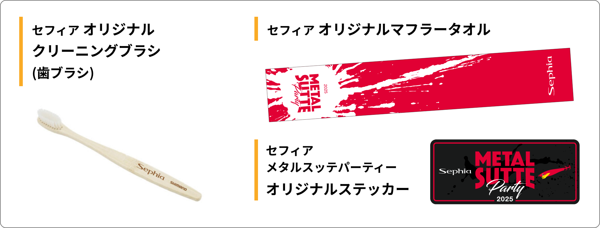 セフィアメタルスッテパーティー IN 岩手 2025