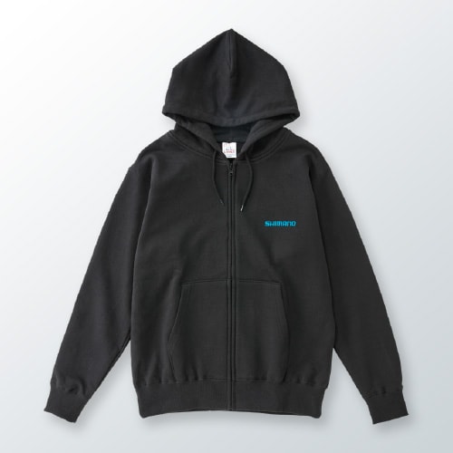 ロゴジップアップフードスウェットパーカー