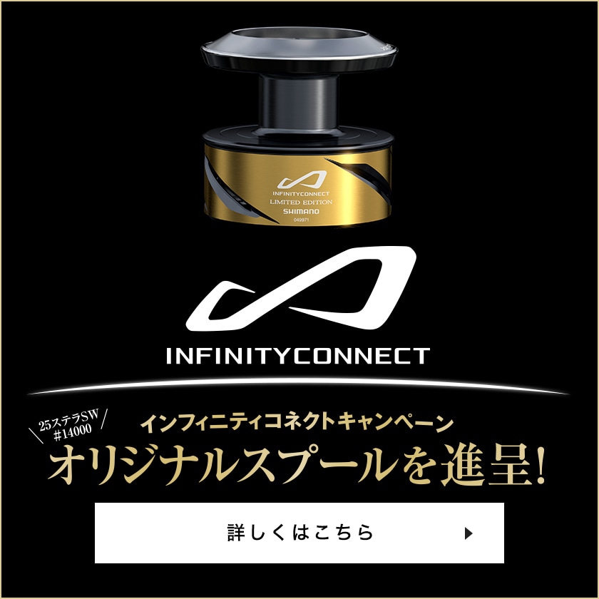 シマノ インフィニティコネクト3点購入キャンペーン
