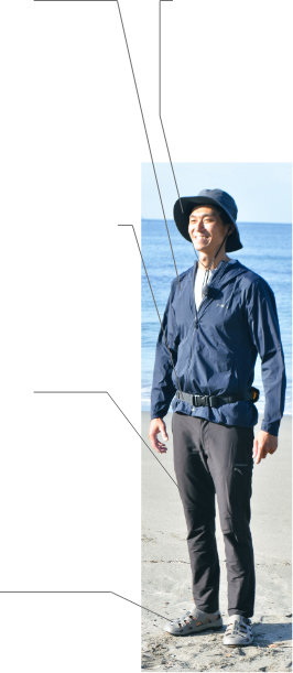 釣行時の基本的な服装