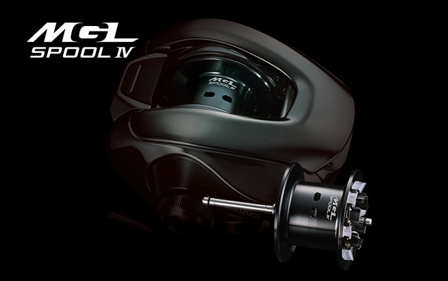 The reverse tapered spool corrects the winding shape and reduces spool vibration.