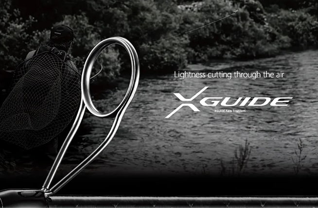 The sleek, contoured design enhances casting performance while minimizing line damage.