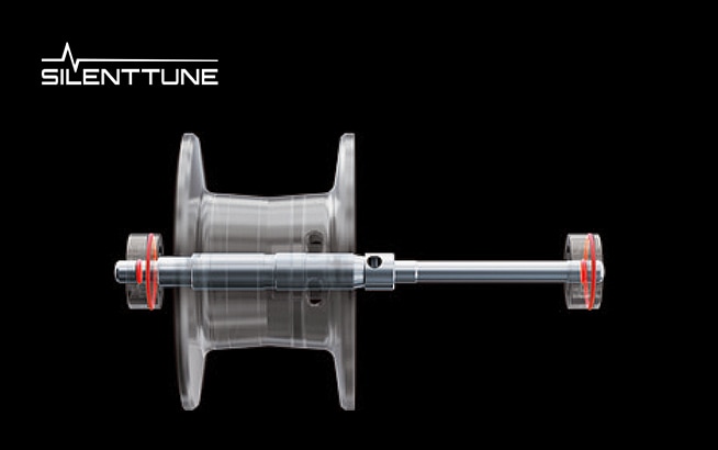 Achieve quieter casting and effortless spool rotation.