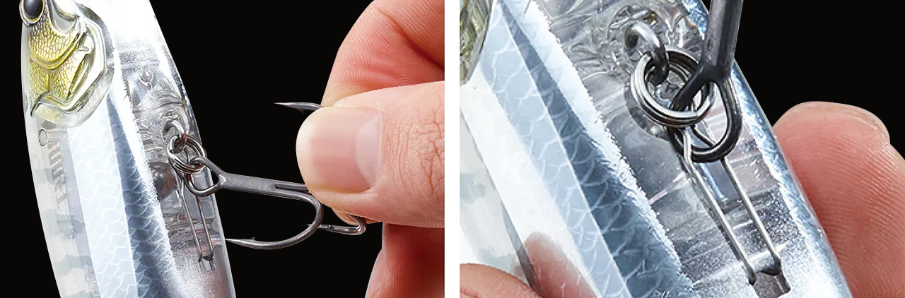 Featuring the 'Petit Lock Mechanism' to Prevent Hook Tangles