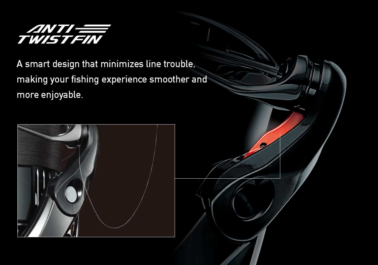 Stress-free fishing with reduced line problems